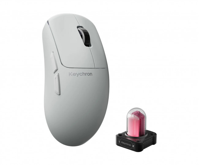 Ігрова миша з гібридними перемикачами MagOptic Keychron G6 HE UltraLight Wireless Mouse
